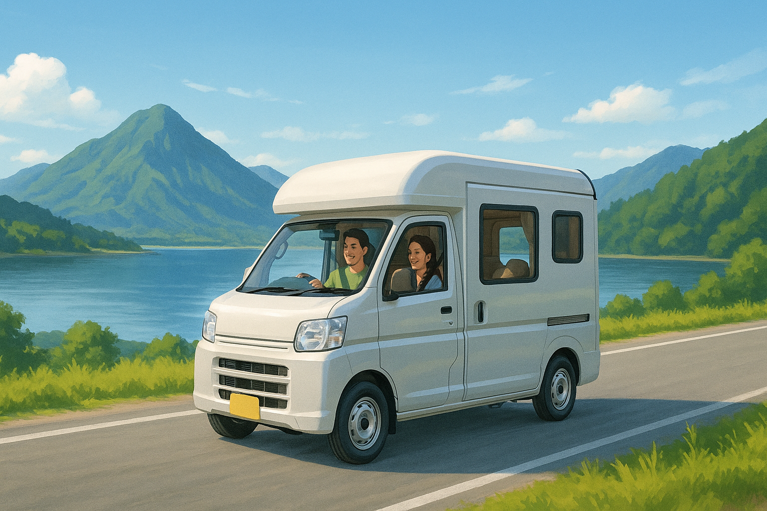 キャンピングカーをレンタル！軽自動車で手軽に楽しむ旅の始め方