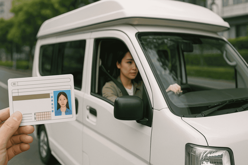 普通免許で運転できる車種とは