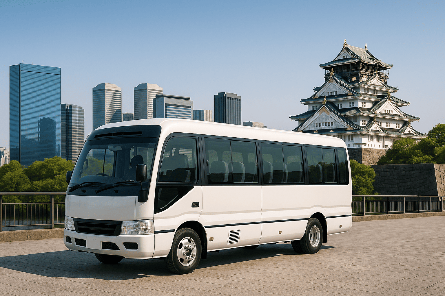 大阪でマイクロバスをレンタルする際の料金と選び方の概要