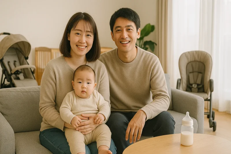 ベビー用品レンタルで安心した家族