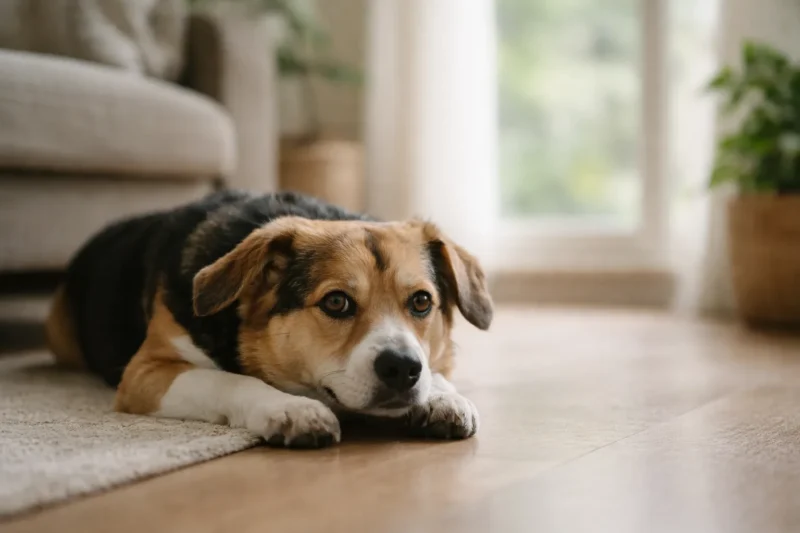 レンタル犬がかわいそうと感じられるストレスのイメージ